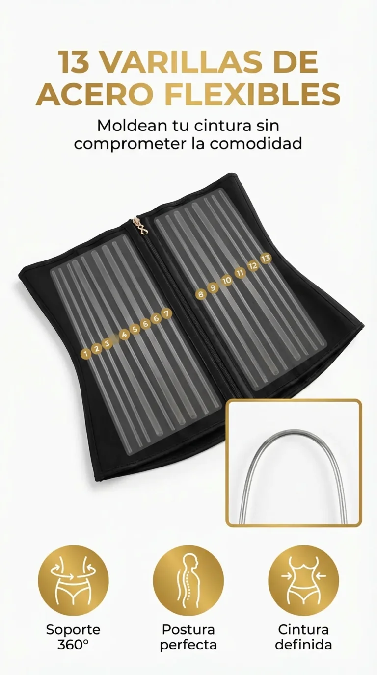 13 Varillas de Acero Flexibles