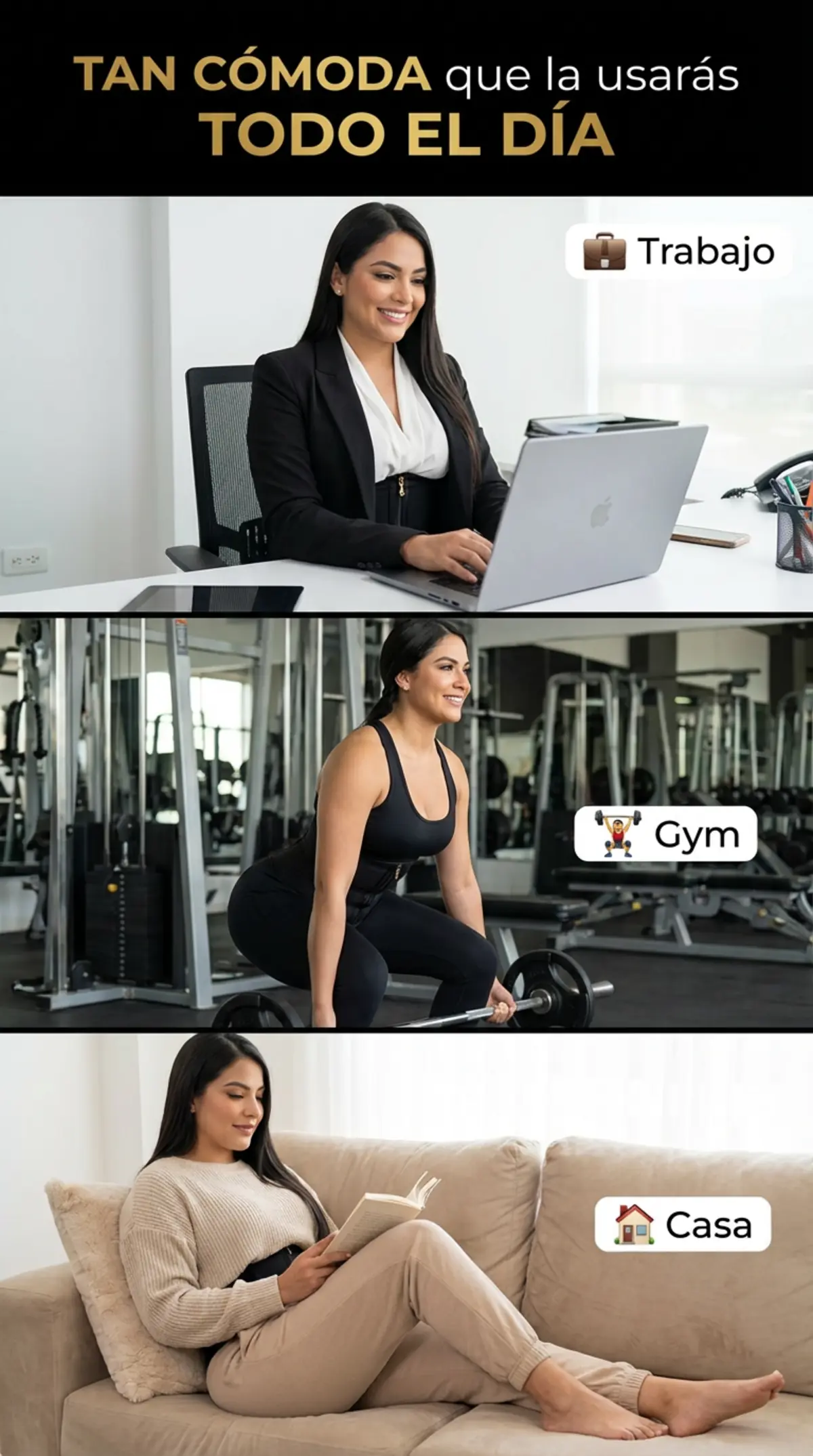 Conforto para Uso Todo o Dia